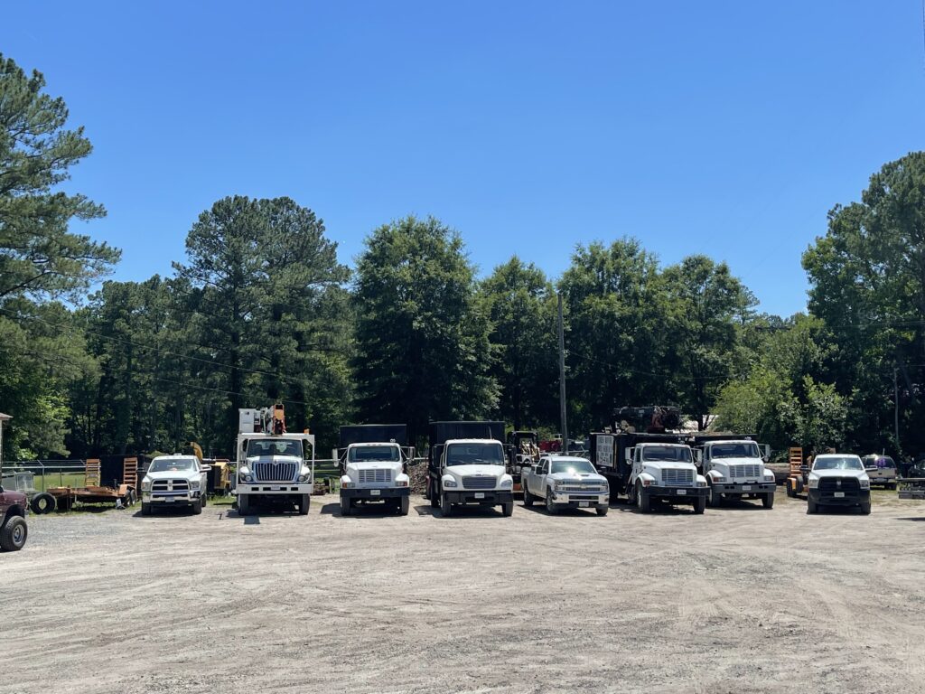 james river tree service trucks